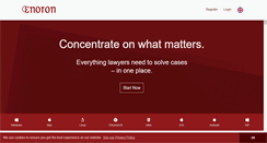 Desktop Screenshot of enoron.com